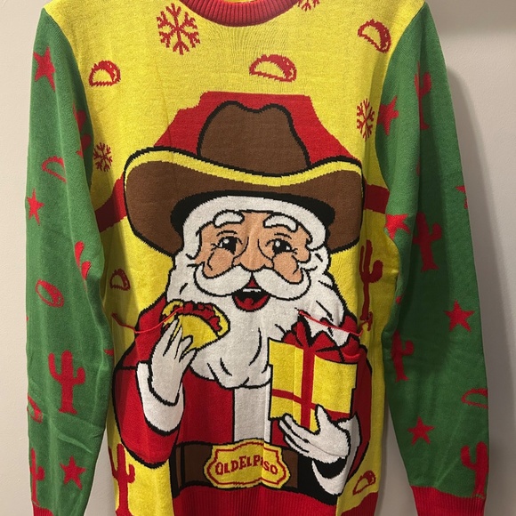 New Year's men's sweater - Picture 7 of 12